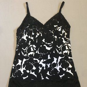 WHBM Lace Floral Camisole Top